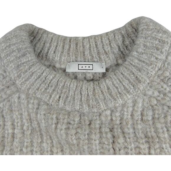 AYR - Women's Alpaca Wool Knitted Sweater - Size: Small - Picture 2 of 10